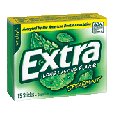 Extra  spearmint sugar free gum Picture